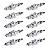 10 Spark Plugs fixed SAE connection NGK Iridium IX for...
