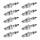 10 Spark Plugs fixed SAE connection NGK Iridium IX for e.g. SUBARU JUSTY