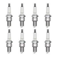 8 Spark Plugs fixed SAE connection NGK suitable for e.g....
