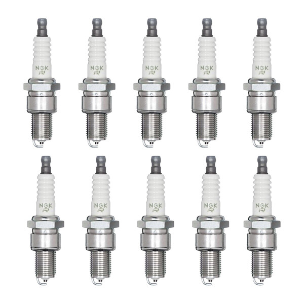 10 Spark Plugs fixed SAE connection NGK suitable for e.g. TOYOTA COROLLA