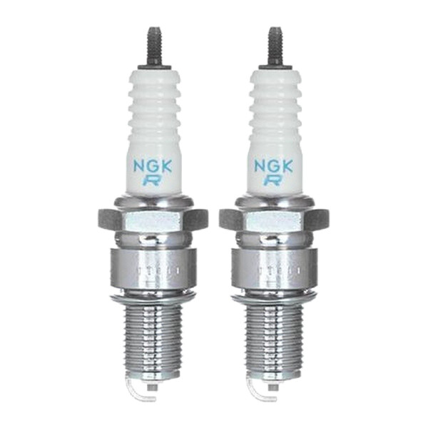 2 Spark Plugs with flat seal seat NGK aftermarket expertise for e.g. OPEL VECTRA