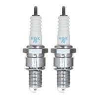 2 Spark Plugs with flat seal seat NGK aftermarket...