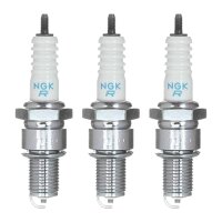 3 Spark Plugs with flat seal seat NGK aftermarket...