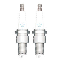 2 Spark Plugs fixed SAE connection NGK aftermarket...