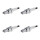 4 Spark Plugs fixed SAE connection NGK suitable for e.g. MITSUBISHI LANCER