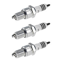 3 Zündkerzen mit Flachdichtsitz NGK Iridium IX...