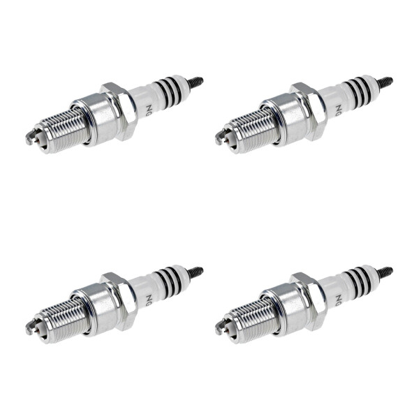 4 Spark Plugs with flat seat NGK Iridium IX suitable for BMW 3 Series and others
