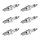 6 Spark Plugs with flat seat NGK Iridium IX suitable for BMW 3 Series and others