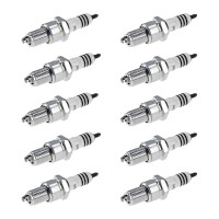10 Spark Plugs with flat seat NGK Iridium IX suitable for...