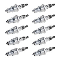 10 Spark Plugs fixed SAE connection NGK Iridium IX for...