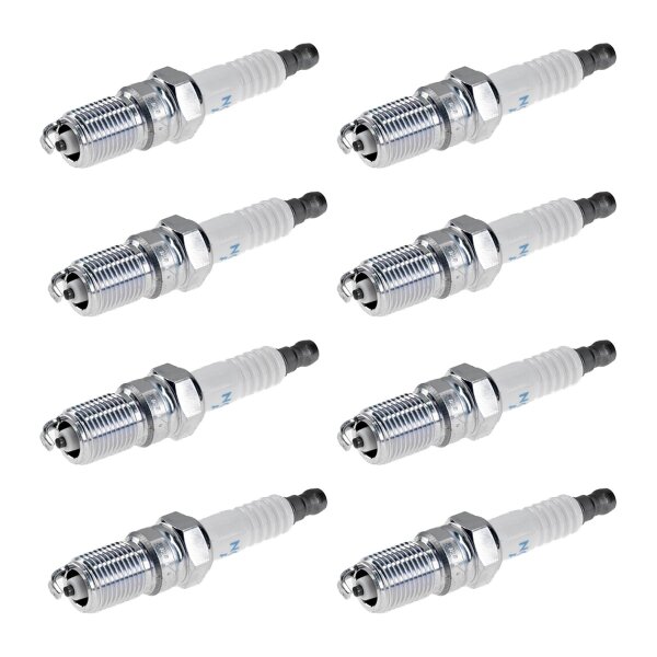 8 Spark Plugs fixed SAE connection NGK aftermarket expertise for e.g. MAZDA 3