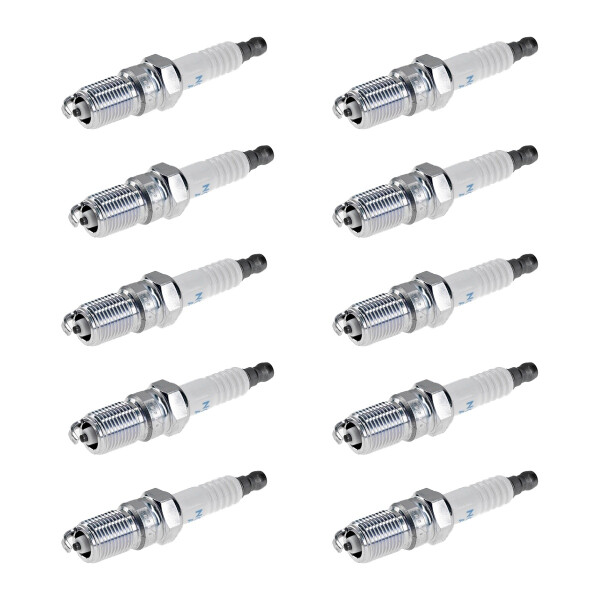 10 Spark Plugs fixed SAE connection NGK aftermarket expertise for e.g. MAZDA 3