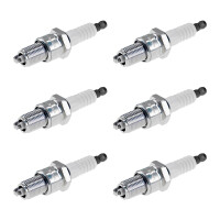 6 Spark Plugs fixed SAE connection NGK IAM-Expertise for...
