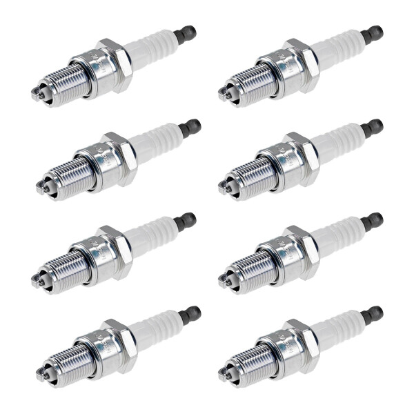 8 Spark Plugs fixed SAE connection NGK IAM-Expertise for e.g. CHEVROLET MATIZ