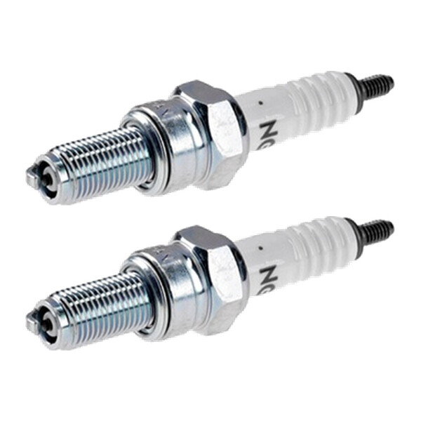 2 Spark Plugs with flat seal seat NGK IAM expertise for YAMAHA and others