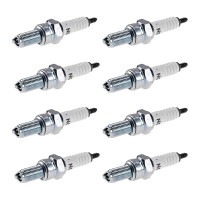 8 Spark Plugs with flat seal seat NGK IAM expertise for...