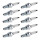 10 Spark Plugs with flat seal seat NGK IAM expertise for YAMAHA and others