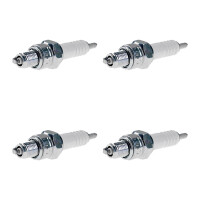 4 Spark Plugs with flat seal seat NGK aftermarket...