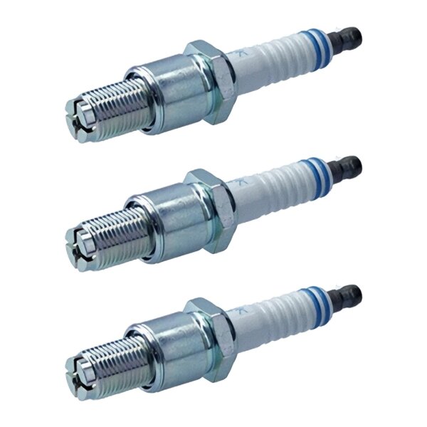 3 Spark Plugs fixed SAE connection NGK aftermarket expertise for MAZDA RX-7
