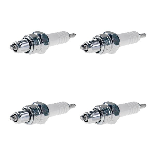 4 Spark Plugs with flat seal seat NGK IAM expertise for KAWASAKI and others