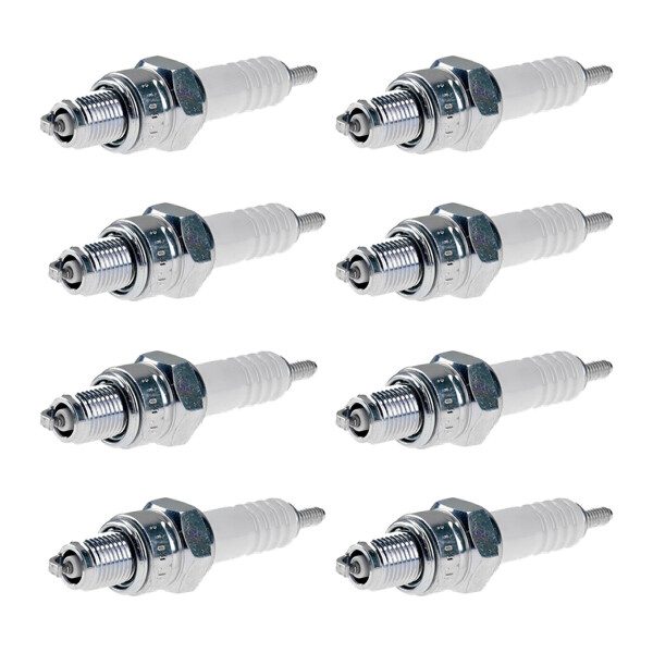 8 Spark Plugs with flat seal seat NGK IAM expertise for KAWASAKI and others