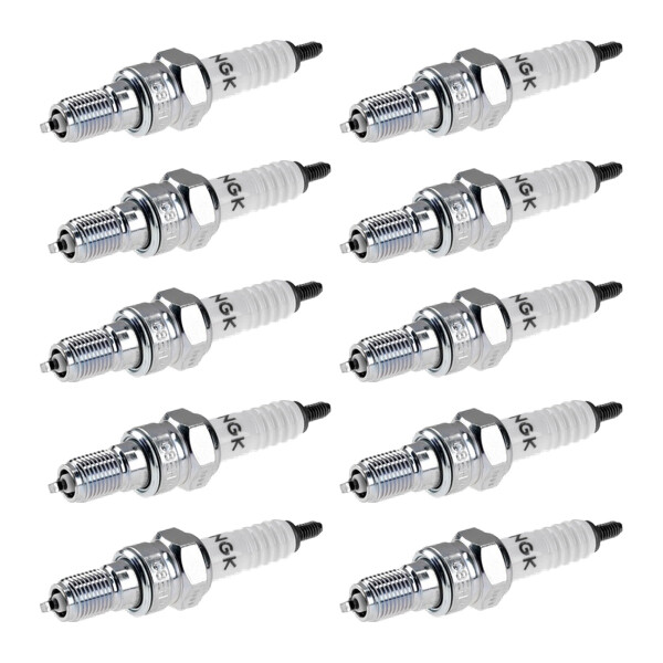 10 Zündkerzen 1-Masseelektrode NGK Aftermarket-Expertise passend für HONDA