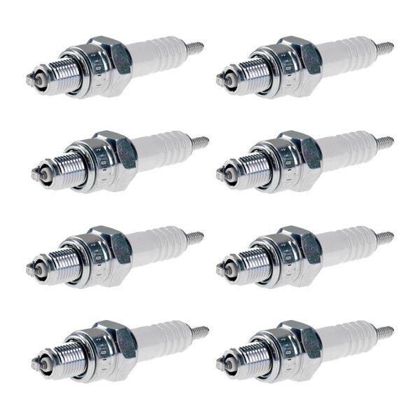 8 Spark Plugs with flat seal seat NGK IAM expertise for YAMAHA and others