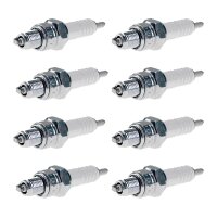 8 Spark Plugs with flat seal seat NGK IAM expertise for...