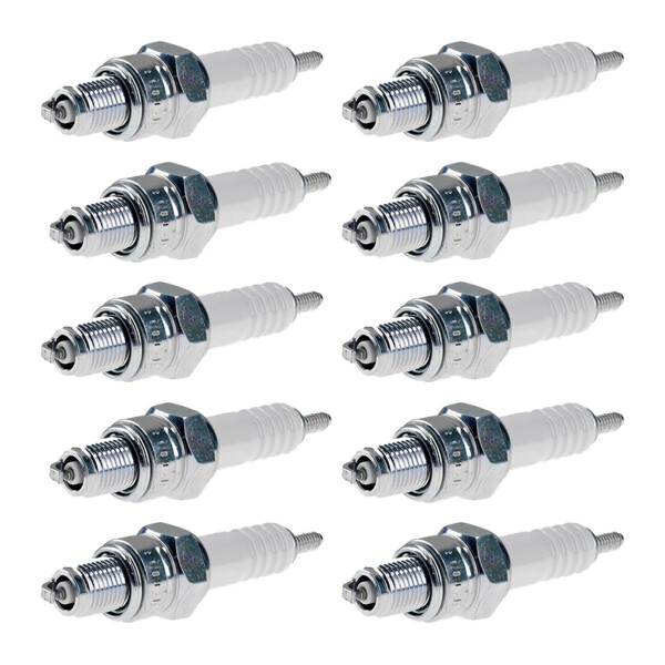 10 Spark Plugs with flat seal seat NGK IAM expertise for YAMAHA and others