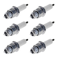 6 Spark Plugs with flat seal seat NGK for MERCURY MARINE...