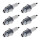 6 Spark Plugs with flat seal seat NGK for MERCURY MARINE and others