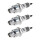 3 Spark Plugs with flat seat NGK Iridium IX for PORSCHE 356 and others