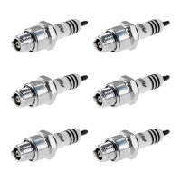 6 Spark Plugs with flat seat NGK Iridium IX for PORSCHE...