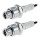 2 Spark Plugs with flat seal seat NGK aftermarket expertise for SUZUKI