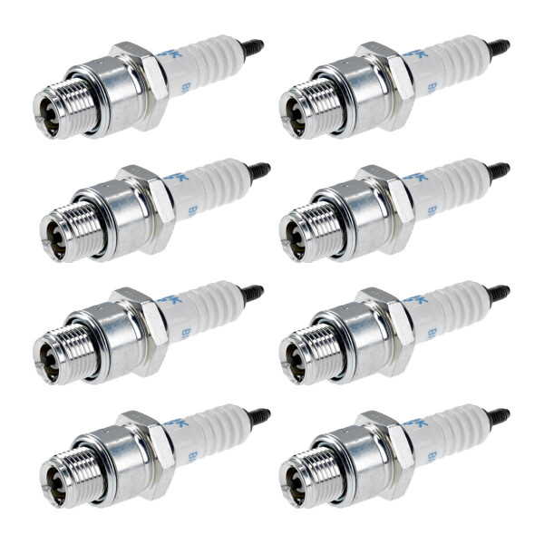 8 Spark Plugs with flat seal seat NGK aftermarket expertise for SUZUKI
