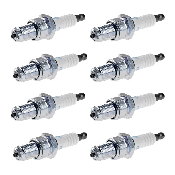8 Spark Plugs fixed SAE connection NGK aftermarket expertise for MAZDA RX-7