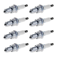 8 Spark Plugs fixed SAE connection NGK aftermarket...