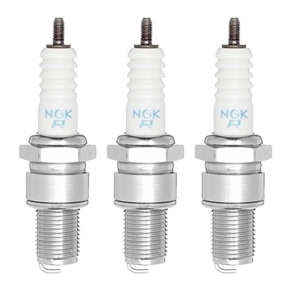 3 Zündkerzen mit Flachdichtsitz NGK Aftermarket-Expertise für u.a. FIAT UNO
