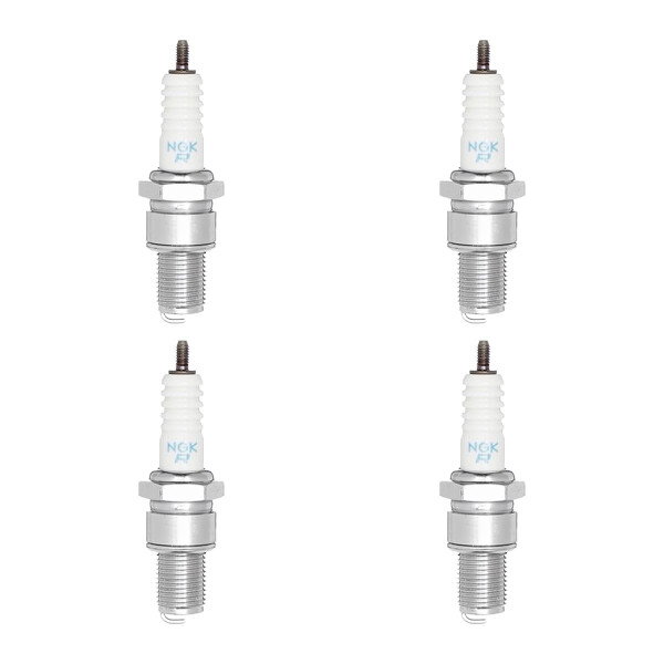 4 Zündkerzen mit Flachdichtsitz NGK Aftermarket-Expertise für u.a. FIAT UNO