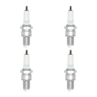 4 Zündkerzen mit Flachdichtsitz NGK...