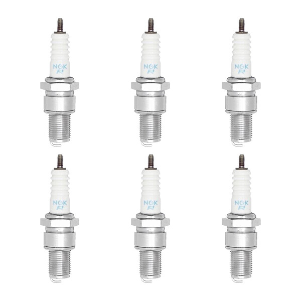 6 Zündkerzen mit Flachdichtsitz NGK Aftermarket-Expertise für u.a. FIAT UNO