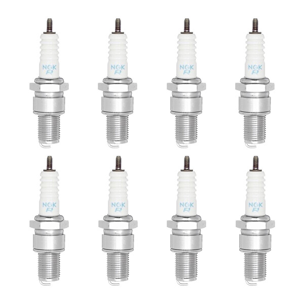 8 Zündkerzen mit Flachdichtsitz NGK Aftermarket-Expertise für u.a. FIAT UNO
