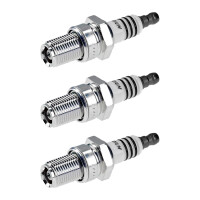 3 Spark Plugs fixed SAE connection NGK Iridium IX...