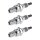 3 Spark Plugs fixed SAE connection NGK Iridium IX suitable for e.g. HONDA