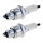 2 Spark Plugs with flat seal seat NGK aftermarket expertise for HONDA