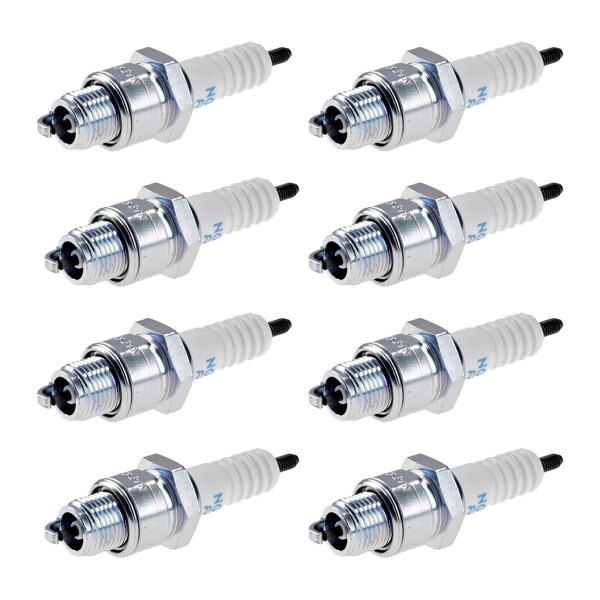 8 Spark Plugs with flat seal seat NGK aftermarket expertise for HONDA