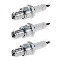 3 Spark Plugs with flat seal seat NGK aftermarket...