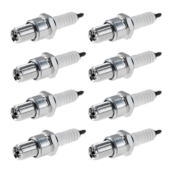 8 Spark Plugs with flat seal seat NGK aftermarket expertise for HONDA