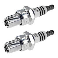 2 Spark Plugs fixed SAE connection NGK Iridium IX...