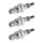 3 Spark Plugs fixed SAE connection NGK Iridium IX suitable for e.g. HONDA